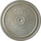 Ekena Millwork Trinity Ceiling Medallion (Fits Canopies up to 3"), Hand-Painted Flash Gold, 22"OD x 1 3/4"P CM22TNFLS - alternate 1